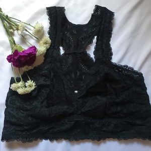 NWT Black Torrid racerback lace bralette